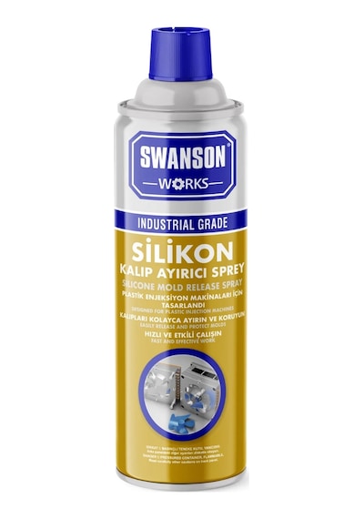 Swanson Works Silikonlu Kalıp Ayırıcı Sprey 400 ML