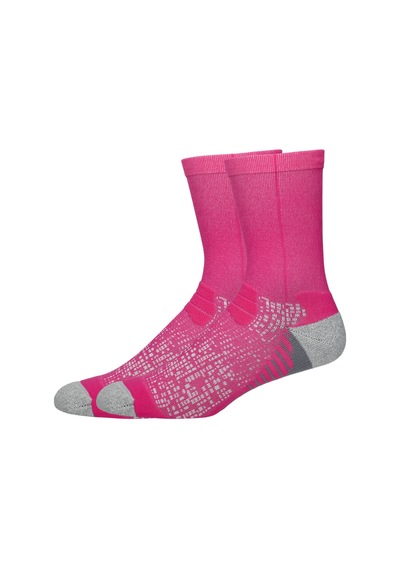 Asics Performance Run Sock Crew Unisex Siyah Koşu Çorabı 3013b136-700 Siyah