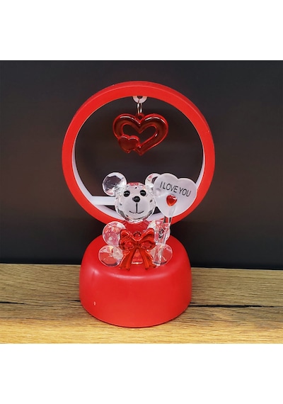 Işıklı Kristal Ayıcık Biblo I Love You Yazılı Romantik Sevgililer Günü Hediyesi, Dekoratif Masa Lambası, Özel Günlerde Hediye Seçeneği Diğer Işıklı Kristal Ayıcık Biblo I Love You Yazılı Romantik Sevgililer Günü Hediyesi, Dekoratif Masa Lambası, Özel Günlerde Hediye Seçeneği Diğer