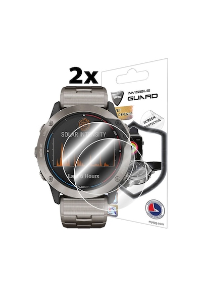 Ipg Garmin Quatix 6X Solar Için Ekran Koruyucu (2 Adet)