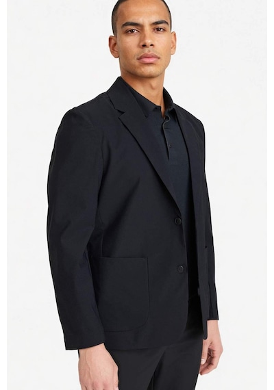 Defacto Teknik Kumaştan Esnek Blazer Ceket G4226ax26spbk81 Siyah-bk81