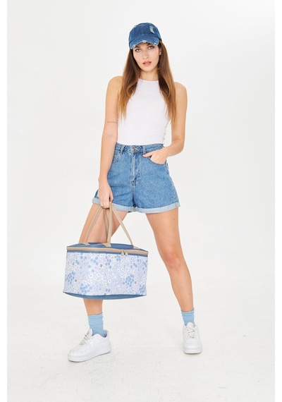 Superbag 22 Litre Piknik/kamp Çantası Sepeti. Termal Termos Çanta Sıcak-soğuk  Roza-61929032 Roza Çok Renkli