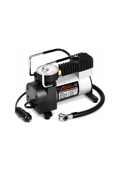 Tr 150 Psı 35 L/dk Oto Lastik Hava Kompresörü, 12v Taşınabilir Lastik Şişirme Pompası, Manometreli, Otomobil Moto