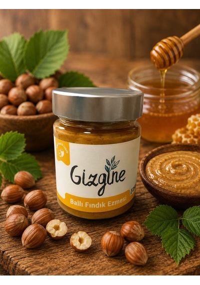 Gizgine Ballı Fındık Ezmesi 250 G
