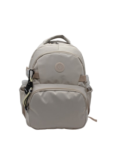 Okul Çantası Suya Dayanıklı Kumaş Unisex Okul Sırt Çantası Bej 34500
