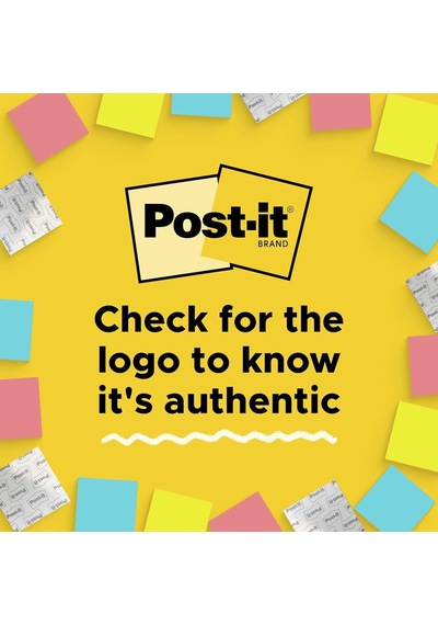 Mini Notlar, 1 3/8 X 1 7/8, 18 Pedi, Amerika'nın 1 Numaralı Favori Yapışkan Notları, Poptimistic Koleksiyonu, Parla