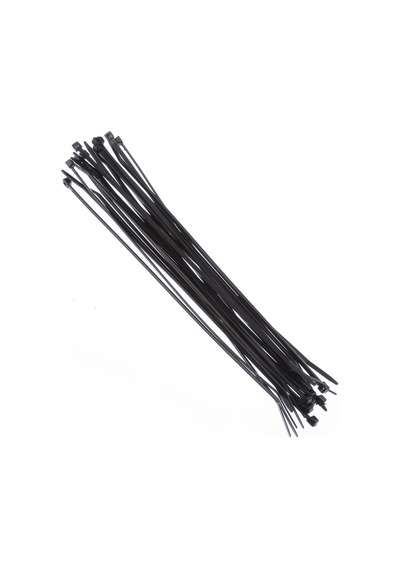 Tek-iş 523710 Kablo Bağı 20 Adet, Siyah, 200x2.5mm Standart