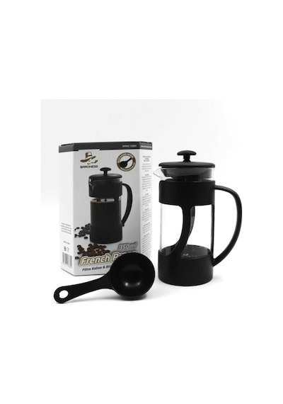 Ramdet 350 Ml Ölçekli Filtre Kahve Bardağı Bitki Çayı Bardağı Frech Press