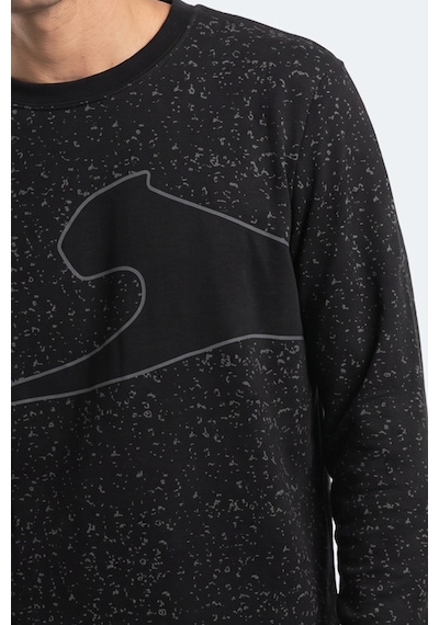 Slazenger Gallo Erkek Siyah Sweatshırt