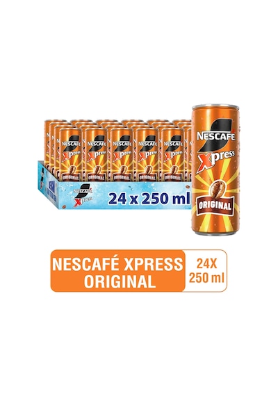 Xpress Orijinal 24x250 Ml Soğuk Kahve Ekonomik Koli Klasik Lezzet Öğütülmüş
