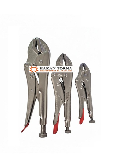 Hakantorna - 3 Adet Rico Ayarlı Pense Seti Takımı 140mm- 180mm 250mm Cr-v Çelik Pense