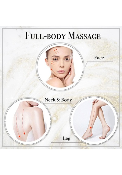 Tr Gua Sha & Jade Roller 3'ü 1 Arada, Yüz Silindiri, Guasha Yüz Masajı Cilt Bakım Alet Seti, Kırışıklıkları V
