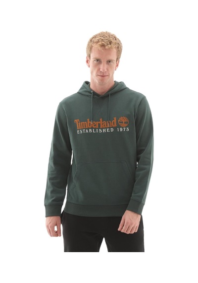 B0a5mx83171-r Timberland Establıshed 1973 Embroidered Logo Loopba Erkek Sweatshirt Yeşil B0a5mx83171-r Yeşil