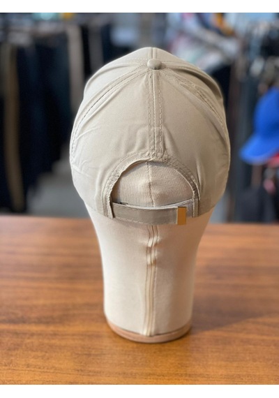 Hamze Düz Basic Mikro Kumaş Bej Renk Cap Şapka Bej