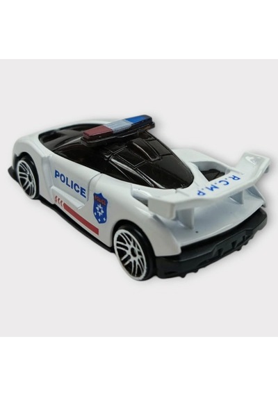Metal Mini Polis Arabası 8 Cm - Polis - 4 Lisinya