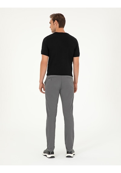 Pierre Cardin Erkek Gri Pantolon Kanvas-chino 50292522-vr024 Gri