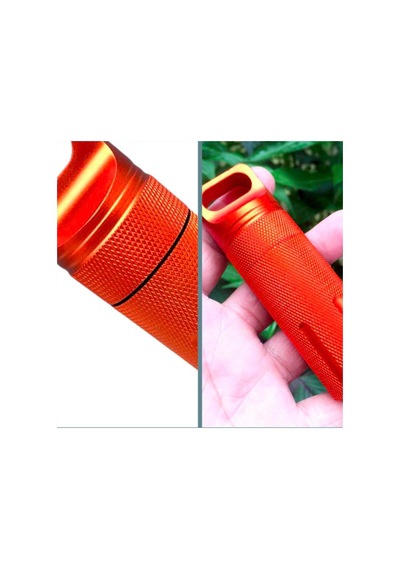 Omeniv Alüminyum Tüp İlaç Kibrit Anahtar Kamp Outdoor Anahtarlık Çok Renkli