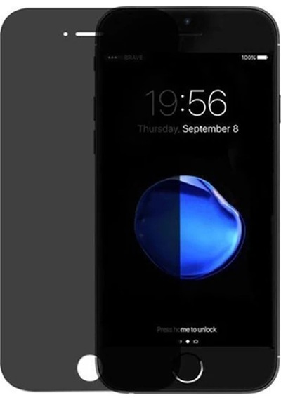 Apple, Uyumlu iPhone 6s-6 Privacy Gizli Hayalet Tempered Cam Ekran Koruyucu- 5775