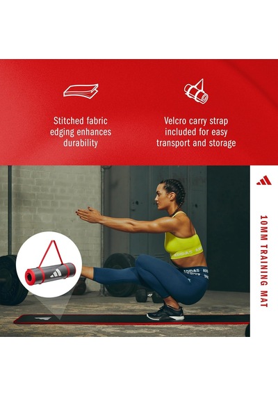Adidas Antrenman Matı Kırmızı