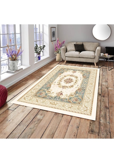 Ideal Kadife Lastikli Halı Örtüsü 121
