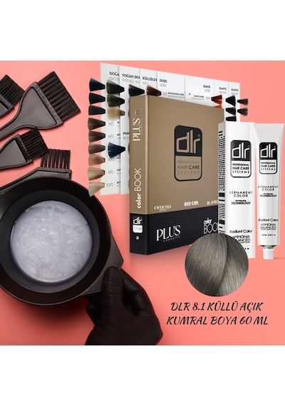DLR Color Saç Boyası 8.1 60 ML
