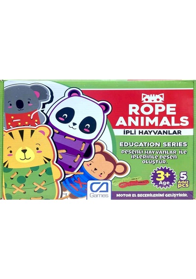 Animals İpli Hayvanlar Kutu Oyunu