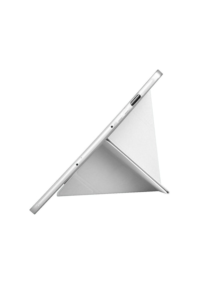 Samsung Galaxy Uyumlu Tab S10 Lite 11 Inc Sm-x400 Üçgen Katlanabilir Kalemlikli Yatay Dikey Standlı Kılıf Kapaklı Kılıf
