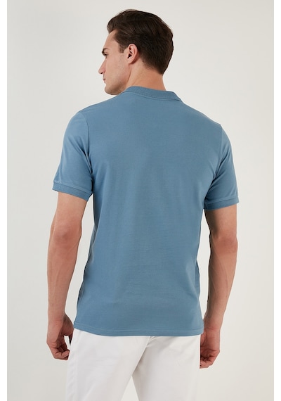 Buratti Erkek Polo T Shirt 5902141 MAVİ Mavi