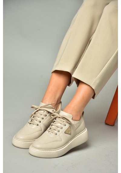 Fox Shoes S274048309 Bej Spor Ayakkabı Sneakers Bej