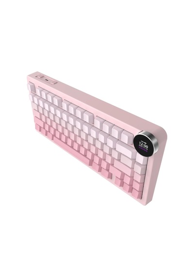 Ajazz Ak820 V2 White Peach Switch Kablosuz Manyetik Oyuncu Klavyesi 8k Hz 0.01mm Rt 0.125ms Gecikme Tft Ekran 10000mah Rgb Bluetooth 5.0 2.4ghz Usb-c Ak820 V2 - White Pink Ajazz Ak820 V2 White Peach Switch Kablosuz Manyetik Oyuncu Klavyesi 8k Hz 0.01mm Rt 0.125ms Gecikme Tft Ekran 10000mah Rgb Bluetooth 5.0 2.4ghz Usb-c Ak820 V2 - White Pink