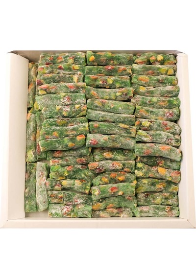 Haluk Aydın Kuruyemiş Fitil Lokum Antep Fıstıklı Elmalı 800 G