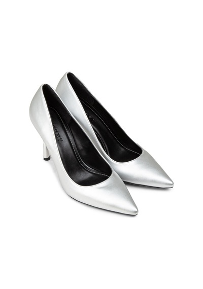 Deery Kadın Gümüş Renkli Stiletto Topuklu Ayakkabı - P4539zgmsm01 Gümüş