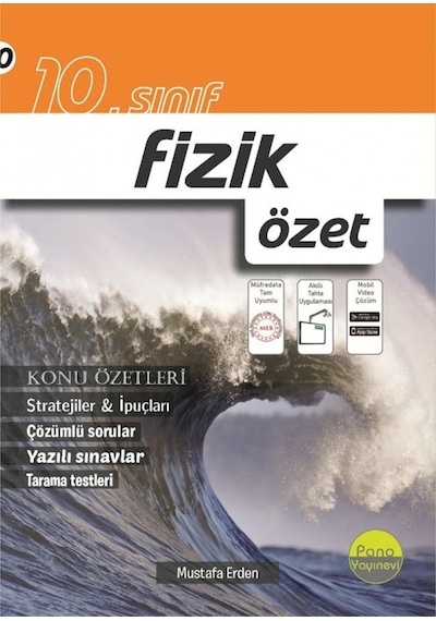 Pano Yayınları 10. Sınıf Fizik Özet Yni