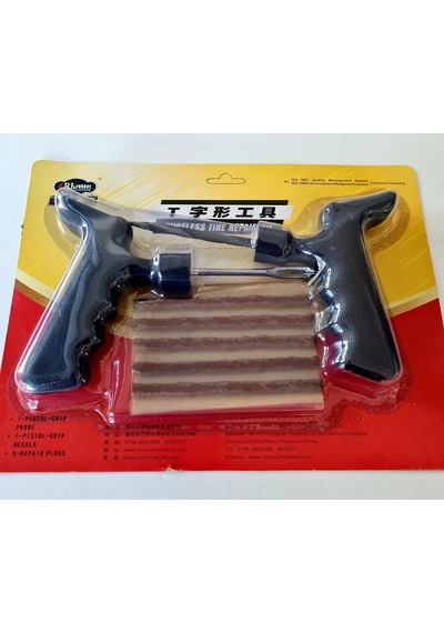 Tubeless Dublex Dış Lastik Tamir Seti-Lastik Fitil Kiti-5 Fitilli