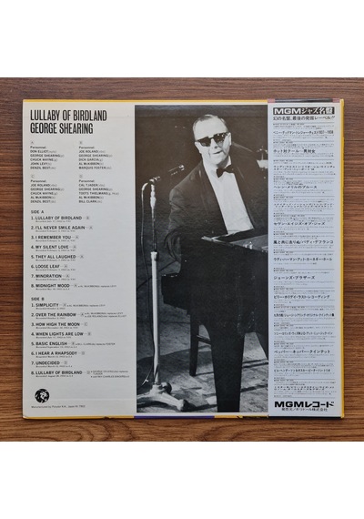 George Shearing Lullaby Of Birdland