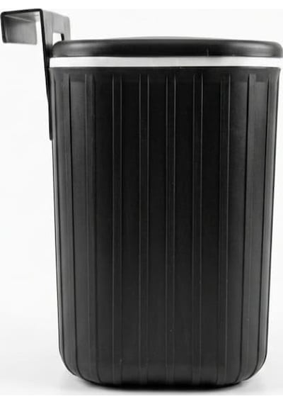 Tezgah Üstü Kapaklı Mutfak Çöp Kovası 15 Litre - 30x25x16 Cm Dolap Kapak Tipi Askılı Çöp Kutusu, Plastik Kompo Diğer