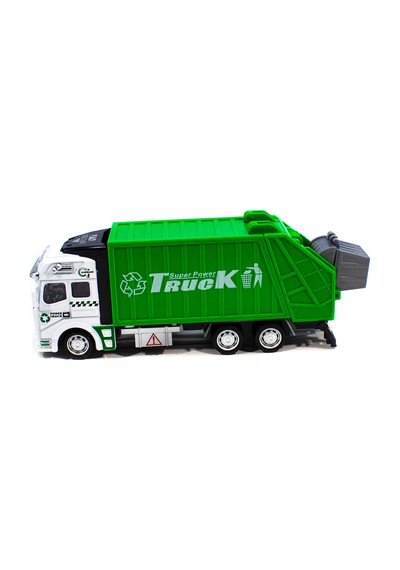 Oyuncak Çöp Kamyonu Metal Çek Bırak 20 Cm