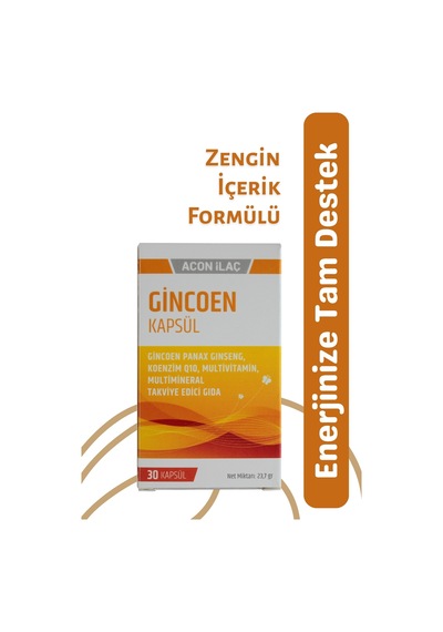 Gincoen Kapsül Multivitamin 30 Kapsül