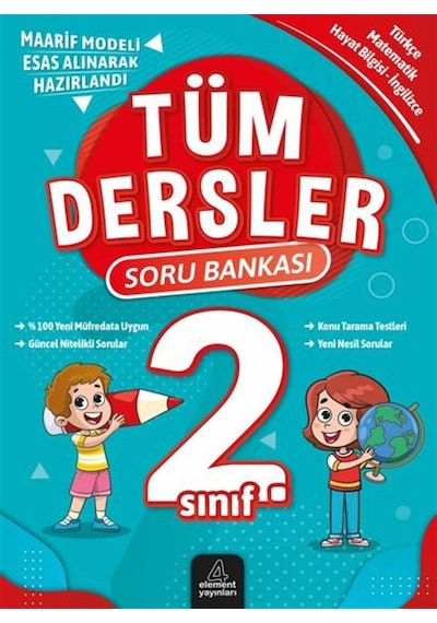 2. Sınıf Tüm Dersler Soru Bankası / Yunus Emre Çekiç