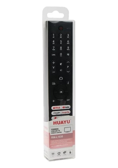 Hubrendy Sh Rm-l1930 Vestel Netflix Youtube Prime Video Google Play Disney+ Tuşlu Lcd Led Tv Kumanda