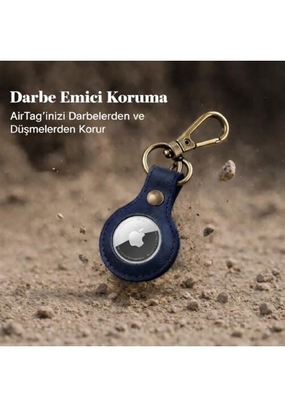 Airtag Deri Anahtarlık, Haiki Gerçek Deri, Airtag Anahtarlık Deri Lacivert Sku: Zeusb0f1fnqh53