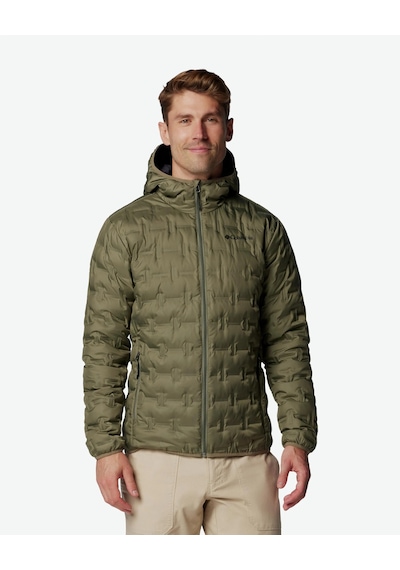 Columbıa Delta Rıdge Iı Down Hooded Jacket Erkek Mont 2086222-397 Yeşil