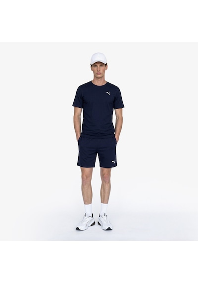 Puma Tad Ess Solid Cat Lc Erkek Lacivert Antrenman T-shirt 525908