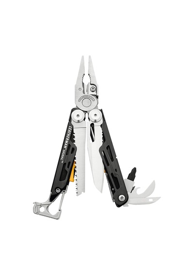 Leatherman Kamp Signal Black/silver Multi Tool Siyah
