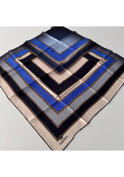 Vissona Twill İpek Eşarp Ipk5305-27738 Çok Renkli