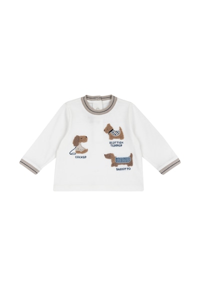 Chicco Uzun Kollu Tişört 09100489000000 000030 Beyaz