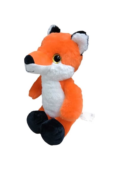 Sevimli Tilki Peluş 25 Cm Yumuşak Oyuncak Peluş Tilki Turuncu