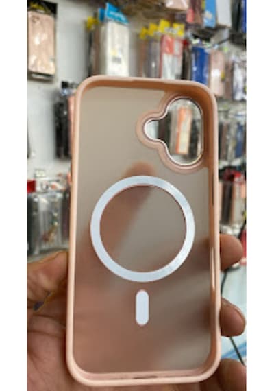Apple Uyumlu iPhone16 Kamera Korumalı Mat Magsafe Wireless Şarj Destekli Renkli 45648