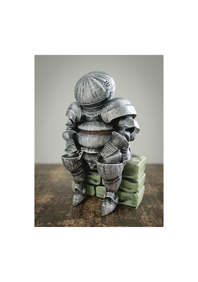Eselya3d Dark Souls "catarina'lı Siegmeyer" Onion Knight Oturan Figür-onion Knight Heykel-fanart