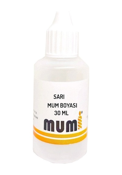 Sıvı Mum Boyası Mega Seti 30 Ml 15 Parça Renksiz